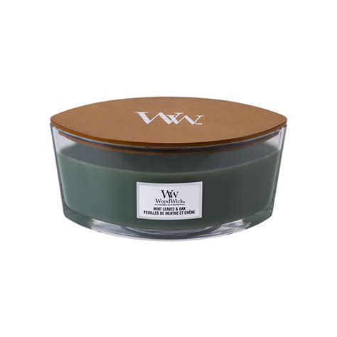 WoodWick Mint Leaves & Oak boat | Excaliburshop