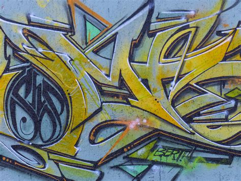Abstract Graffiti Wall