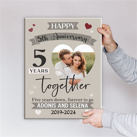 5th Anniversary Gifts - Best Personalized Gifts For Everyone