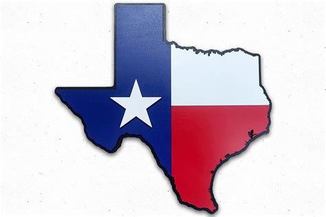 Texas Flag Border