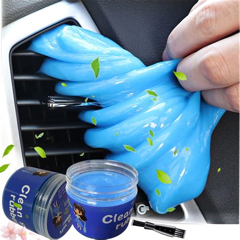 200g Cleaning Gel for Car, Car Cleaning Kit Universal Detailing Automotive Dust Car Crevice ...