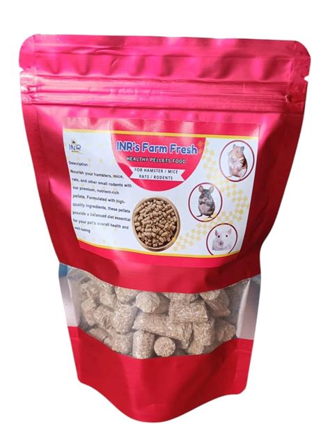 Buy INR's Farm Fresh Healthy Pellets Food for Hamsters, Rats, Mice ...