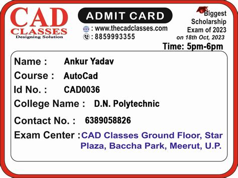 Cad Classes