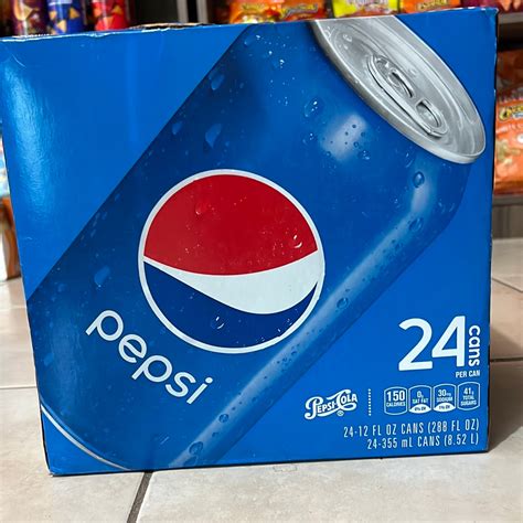 Pepsi Soda Pop, 12 fl oz Cans, 24 Pack - LOOP MX