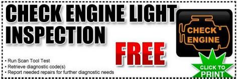 Image result for Check Engine Light Free Service