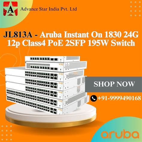 JL813A Smart-Managed Ethernet Switch with PoE Dealer in Delhi