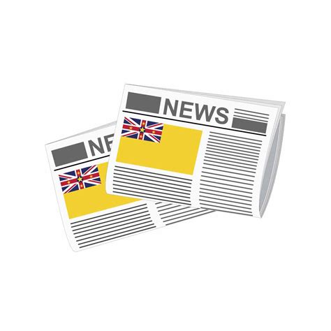 Niue Newspapers Vector Illustration – City Vectors
