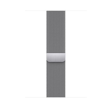 45mm Silver Milanese Loop