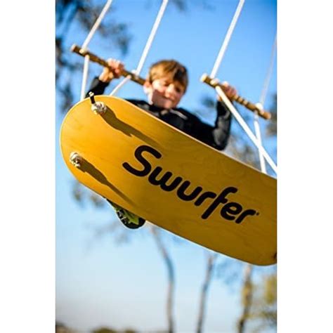 Buy The Swurfer Original Outdoor Backyard Tree Swing with Unique ...