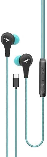 MOZU Audiology 100 Type C Earphone/Headphone with mic Rugged Wire Wide ...