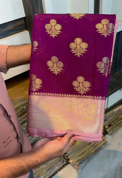 Banarasi Dyble Dupion Soft Silk Sarees – Divisha Collections