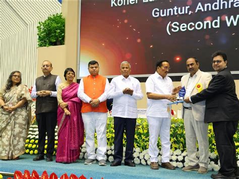 KL Deemed to be University Wins 2nd Prize at National Water Awards 2023 ...