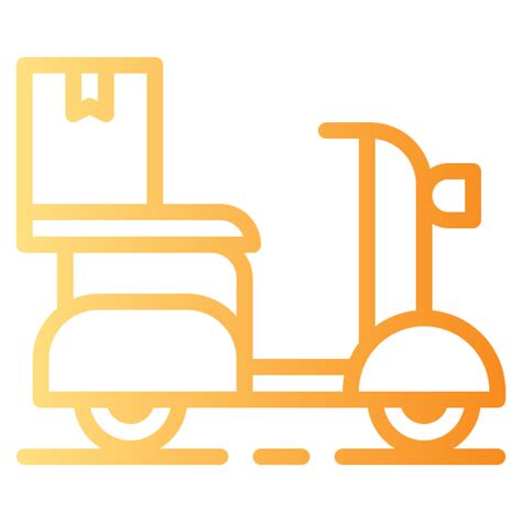 Delivery bike - Free transportation icons