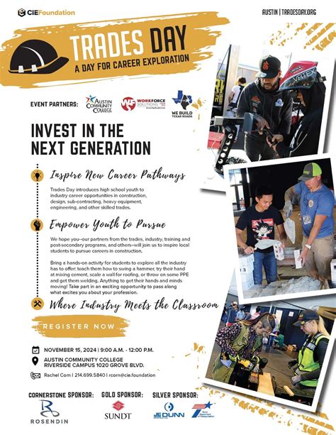 Texas Construction Career Pathways is excited to join Austin Trades Day ...