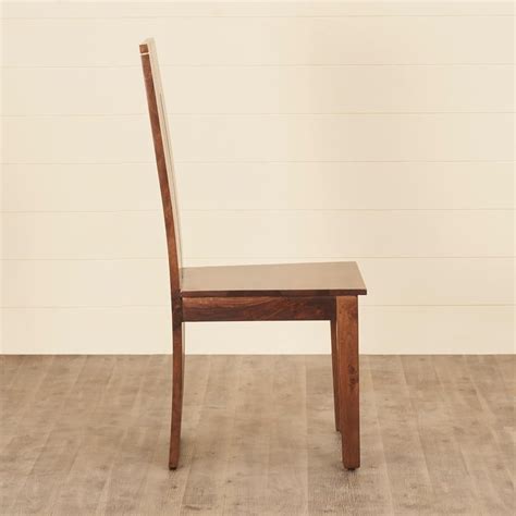 Buy Satvva Set of 2 Sheesham Wood Dining Chairs - Brown from Home ...
