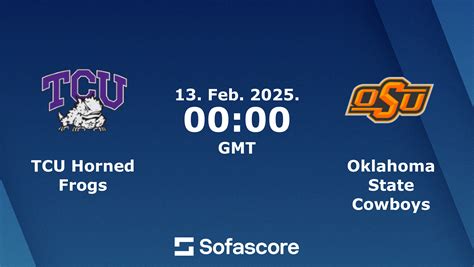 TCU vs Oklahoma State scores & predictions | Sofascore