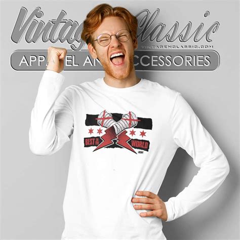 Cm Punk T Shirt Aew Best In The World Ringer - Vintagenclassic Tee