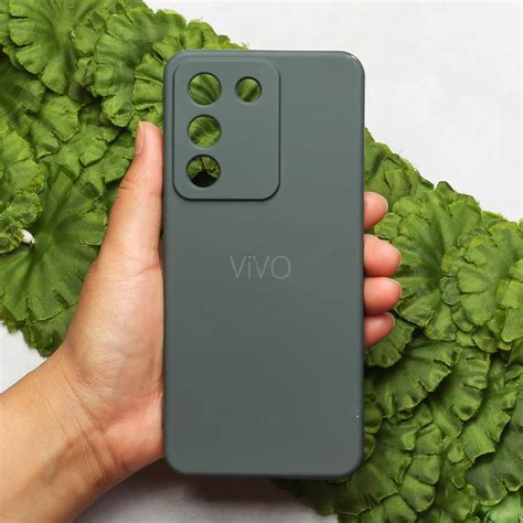 Grey Camera Original Silicone case for Vivo V29 – The Hatke