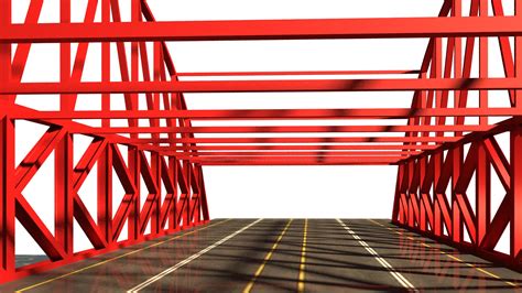 K-truss Bridge 3D Model - TurboSquid 1729235