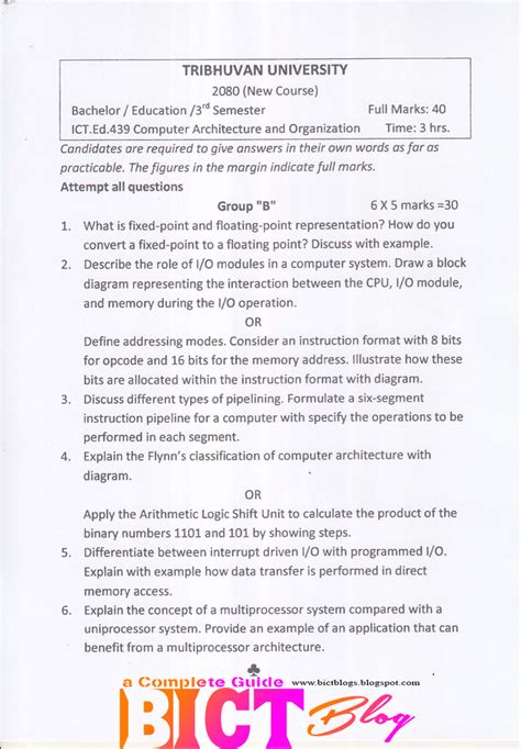 Image result for Computer Organization Questions And