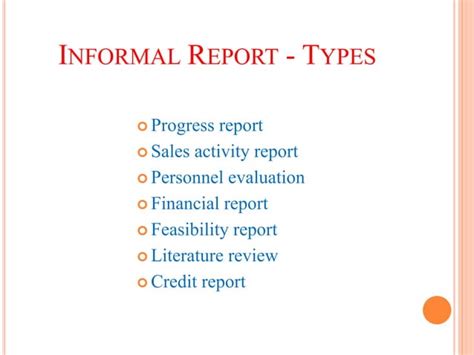 Image result for Types of Report Writing