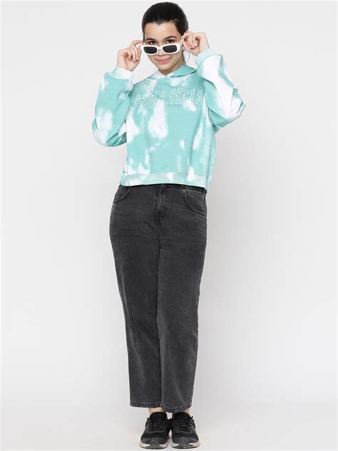 Lil Tomatoes Girls Light Weight Cotton Looper Sweatshirt | Lil Tomatoes