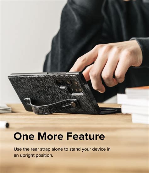 Buy Samsung Galaxy S22 Ultra Back Cover Case with Strap | Folio ...