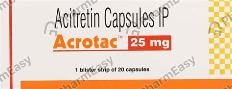 Aceret 25 MG Capsule (10): Uses, Side Effects, Price, Dosage ...