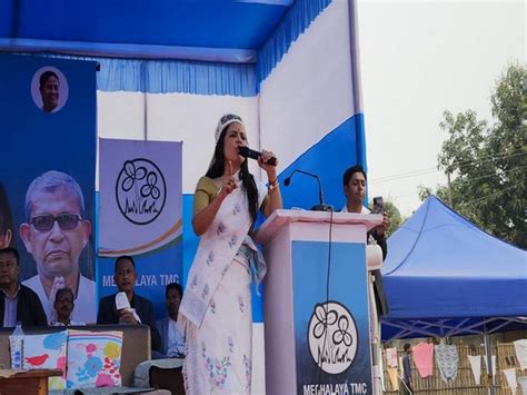 TMC MP Mahua Moitra slams CM Conrad Sangma for corruption and poor ...