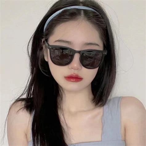 Jual KACAMATA HITAM SUNGLASS LIPAT PRIA / WANITA KOREAN INS FASHION ...