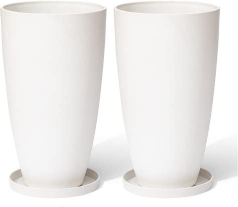 LA Jolie Muse Tall Planters Outdoor Indoor - Grande India | Ubuy