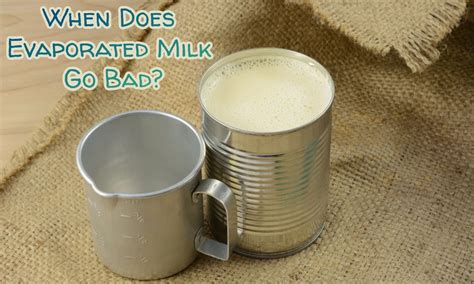 Can Evaporated Milk Spoil