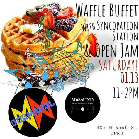 Waffle Buffet w/ Syncopation Station & Open Jam , DogMahal DogHaus ...