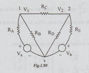 Exercise problems: Solving the Electrical Network - Loop current method ...