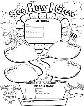 Buy Graphic Organizer Posters: My Timeline: 30 Fill-in Personal Posters ...