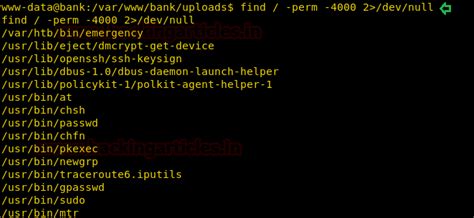 Hack the Box Challenge: Bank Walkthrough - Hacking Articles