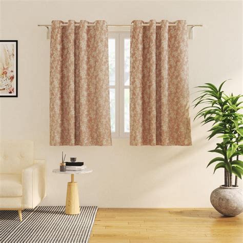 Buy Morris Tempest Set of 2 Jacquard Light Filtering Window Curtains ...