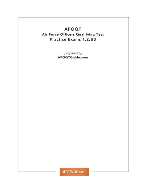 AFOQT Form T All Practice Test Bundle - AFOQTGuide.com
