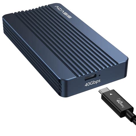 ACASIS 40Gbps M.2 NVMe SSD Enclosure, Only Compatible with USB4,TBU405 ...