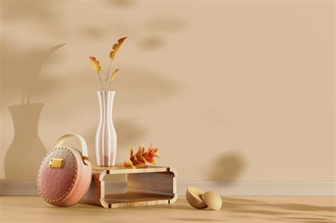 View of 3d geometric vases | Free PSD