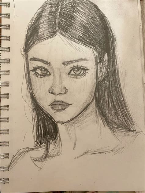 Pin by neyrri ☁︎°. on semi-realism sketches | Indie drawings, Easy ...