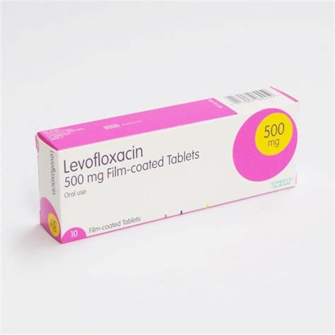 Levofloxacin 500mg Tablets, 10 Tablets - Asset Pharmacy