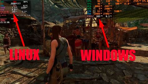 Linux vs Windows Game Performance 的图像结果