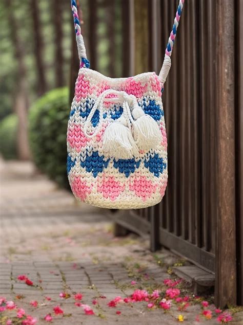 Buy Crochet Bag | Boho Women's Bags | Handmade Straw Purse | Knitted ...