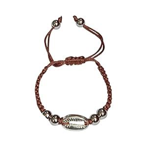 Buy PRODUCTMINE® Cowrie shell Charm bracelet Adjustable Handmade ...