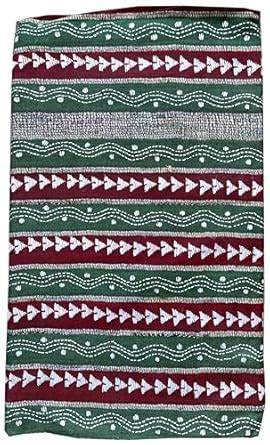 Buy The East Side Exclusive Hand-Embroidered Khesh Khadi Kantha Cotton ...