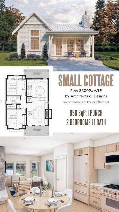 11 Small Cottage House Plans: Charming and Budget-Friendly | Small ...