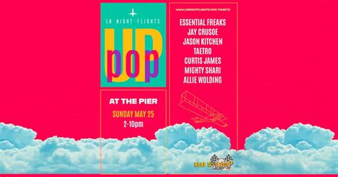 L8 Night Flights Pier Pop Up Sunday May 25th, St. Pete Pier, Saint ...