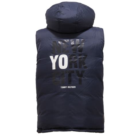 piumino smanicato bimbo TOMMY HILFIGER double face jacket sleeveless kid