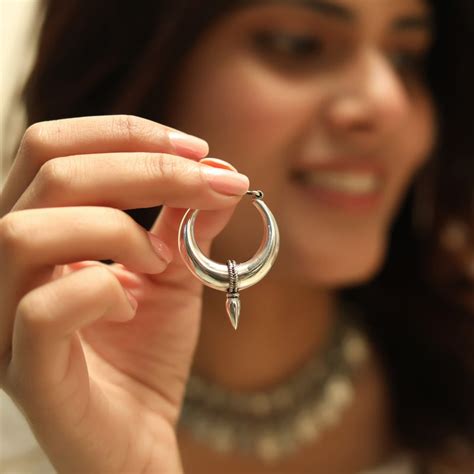 925 Sterling Silver Hoop Earring – Joharcart